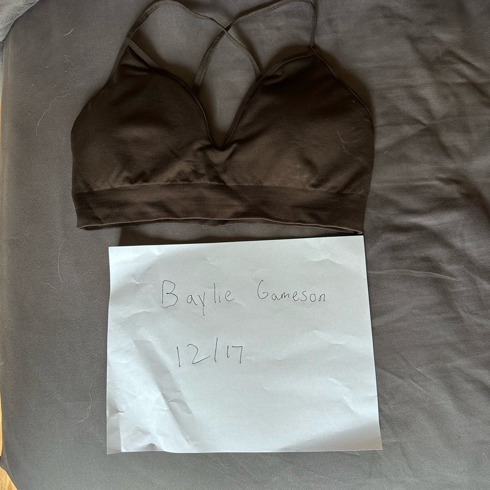 Plunge seamless sports bra Buffbunny cold brew